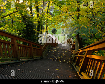 Roman Garden, Hamburg, Germany Stock Photo