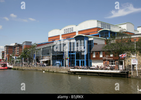 City of Lincoln, England. Brayford North Odeon Cinema at Lincoln’s Brayford Pool. Stock Photo