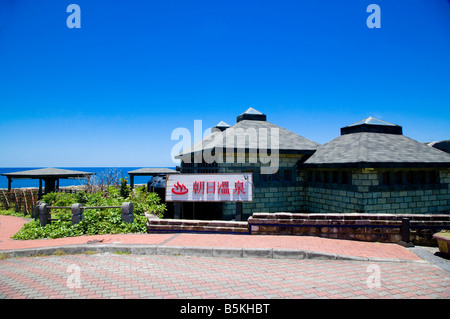 Jhaorih Saltwater Hot Spring, Green Island, Taitung County, Taiwan Stock Photo