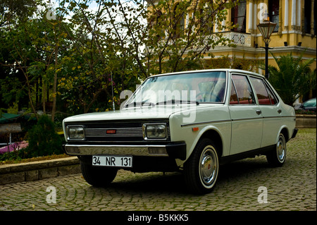 Tofaş industries in Turkey also based their initial production on Fiat 131s built under Fiat license as a Turkish Twin. Stock Photo