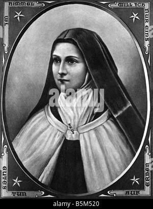 Therese de Lisieux (The Little Flower of Jesus), 2.1.1873 - 30.9.1897 ...