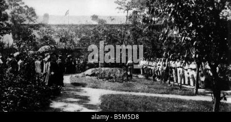 geography / travel, China, politics, funeral of the murdered German envoy Clemens Freiherr von Ketteler (1853 - 1900), June 1900, Stock Photo