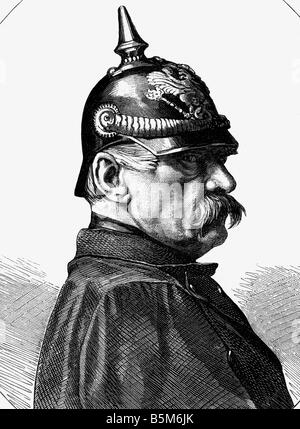 Roon, Albrecht Theodor Graf von, 30.4.1803 - 23.2.1879, Prussian general, Minister of War 1859 - 1873, portrait, wood engraving, 1887, , Stock Photo