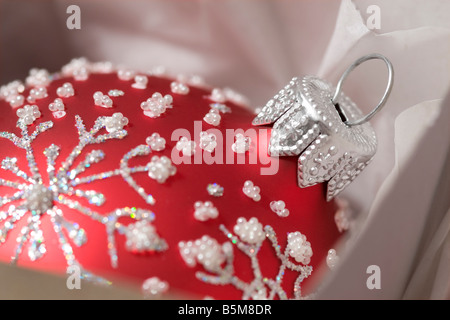 christmas tree bauble Stock Photo