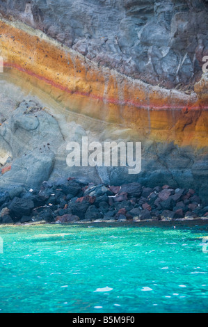 Rock formations on the coast of Pantelleria island, Sicily, Italy. Stock Photo