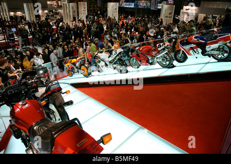 EICMA 2008 International cycle and motorcycle exhibition Milan Italy Stock Photo