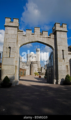 Entrance to (16th Century) Blackrock Castle Observatory on the River Lee, Cork City, Ireland Stock Photo