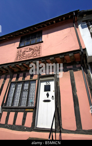 A very old house in Lavenham in Suffolk Stock Photo
