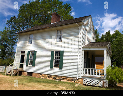 Plunkett-Meeks Store, across from the courthouse, Appomattox Court House National Historical Park, Appomattox, Virginia. Stock Photo