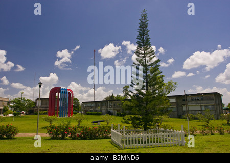 BELMOPAN BELIZE Government buildings in the national capital city of Belmopan Stock Photo