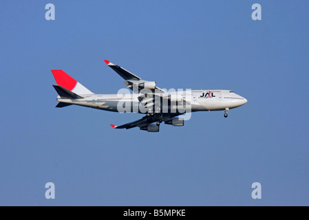 TOKYO, Japan - A Japan Airlines Boeing 747-300 fitted with an