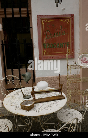 Bric-a-Brac,brocante,antiques,market goods,stall-holder,junk, Stock Photo