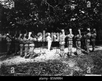 Askari military band Photo World War I War in the colonies German East Africa today Tanzania Askari military band Photo
