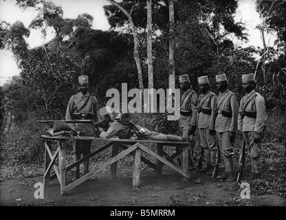 Askaris practice shooting Photo World War I War in the colonies German East Africa today Tanzania Askaris Photo