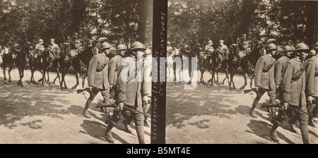 9FK 1919 7 14 A1 2 E Victory Celebrations Paris 1919 France Inter war years 14 Juli 1919 Victory celebrations and national holid Stock Photo