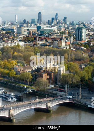 View from Millbank Tower London 16 Stock Photo