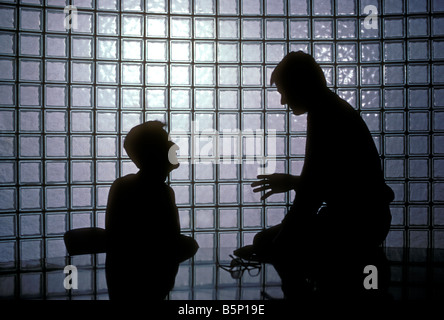 businessmen talking Stock Photo