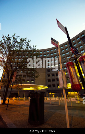The exterior of the Department of Housing and Urban Development (HUD) Building in Washington DC. Stock Photo