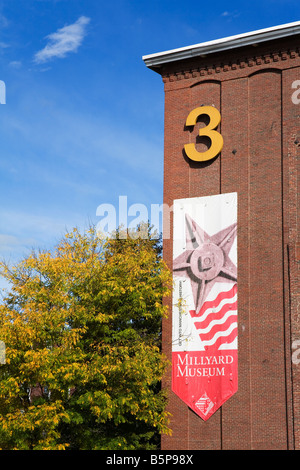 Amoskeag Millyard Museum Manchester New Hampshire New England USA Stock Photo