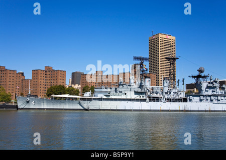 USS Little Rock Destroyer Naval Military Park Buffalo New York State USA Stock Photo