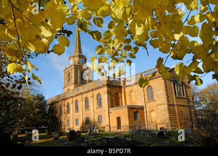 Holy Cross Church in Daventry Northamptonshire UK 2008 Stock Photo