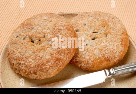 Eccles Cakes Stock Photo