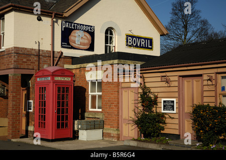 Bewdley railway station, on the Severn Valley Railway Stock Photo