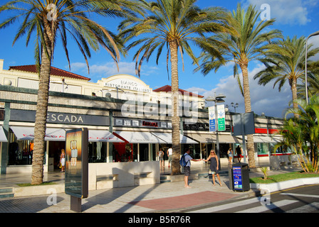 Safari Shopping Centre, Avenue de las Americas, Playa de las Americas, Tenerife, Canary Islands, Spain Stock Photo