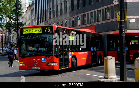 Who bent my Bus Stock Photo