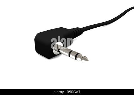 Audio Jack Plug Stock Photo