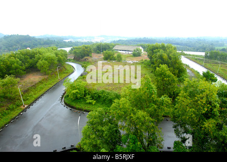 INDUSTRIAL ZONE IN KERALA Stock Photo