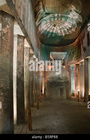 Ajanta India caves Stock Photo