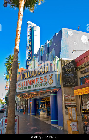 Hollywood Guinness World of Records Museum Los Angeles, California, United States, CA unusual museum on Hollywood Blvd LA, CA Stock Photo