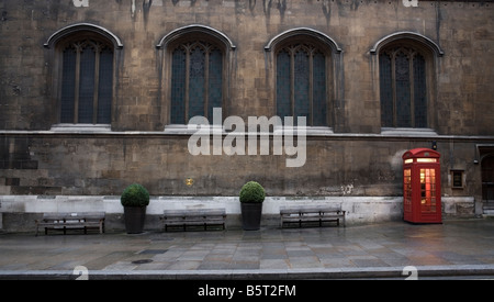 UK London Red Telephone Box Stock Photo