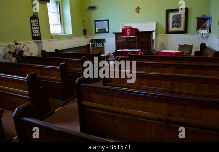 Methodist Chapel in the coastal village of Clovelly North Devon England UK Stock Photo