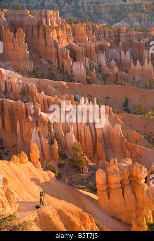 Photographer Bryce Canyon National Park Utah Stock Photo
