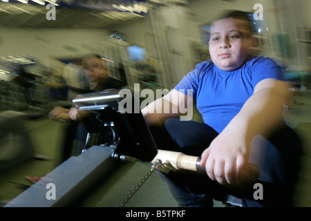 Westminster council junior fit club Stock Photo