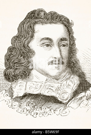 George Monck, 1st Duke of Albemarle, 1608 - 1670. English soldier and politician. Stock Photo