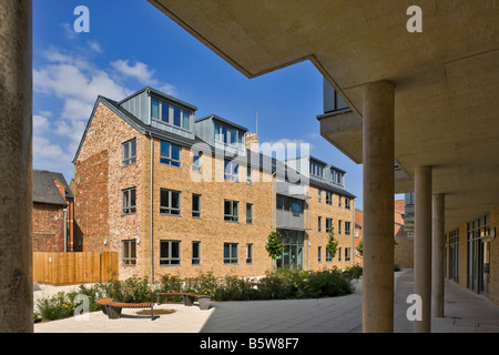 Ruskin Building student halls of residence at Worcester College Oxford Stock Photo