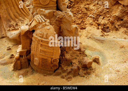 R2D2 star wars character robot android george lucas Stock Photo