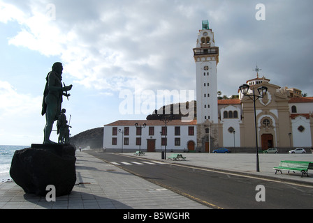 Basilica de Nuestra Senora de Candelaria, Candelaria, Santa Cruz de Tenerife, Tenerife, Canary Islands, Spain Stock Photo