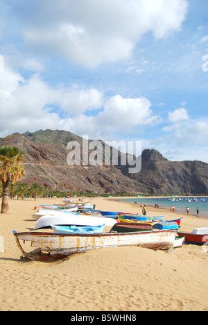 Playa de Las Teresitas, San Andres, Tenerife, Canary Islands, Spain Stock Photo