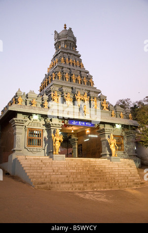 Evening at the Kadri Manjunatha Temple in Mangalore, India. Stock Photo