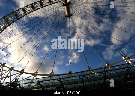 The London Eye, United Kingdom, UK. Picture by Patrick steel patricksteel Stock Photo