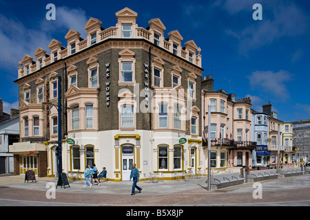 Great Yarmouth Sea Front Typical Buildings Norfolk UK Stock Photo - Alamy