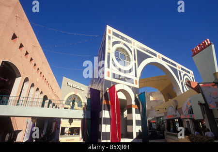 Horton Plaza Mall in San Diego California USA Stock Photo