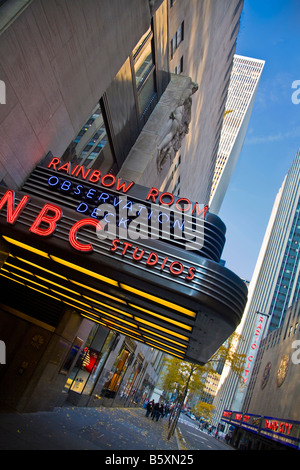 NBC Studio Manhattan, New York, New York Stock Photo