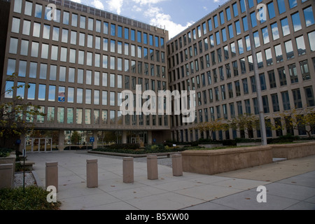 Theodore Roosevelt Federal Building housing the federal Office of Personnel Management Stock Photo