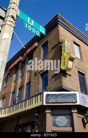 Bohemian Caverns Washington DC Stock Photo - Alamy