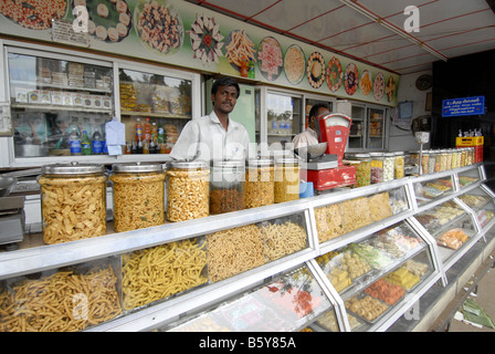 A BAKERY IN MADURAI TAMILNADU Stock Photo